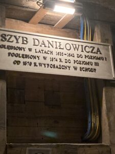 A Daniłowicz-akna táblája